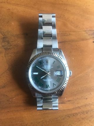 Rolex Datejust 41 mm Modelo: WINBLEDON. Oro blanco