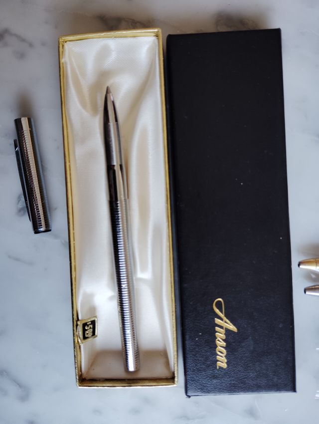 Lote Bolígrafos 5 Parker, 2 PaperMate, Anson