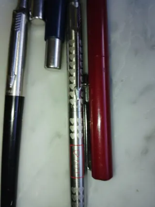 Lote 11 Bolígrafos 8 Parker, 2 PaperMate, Anson