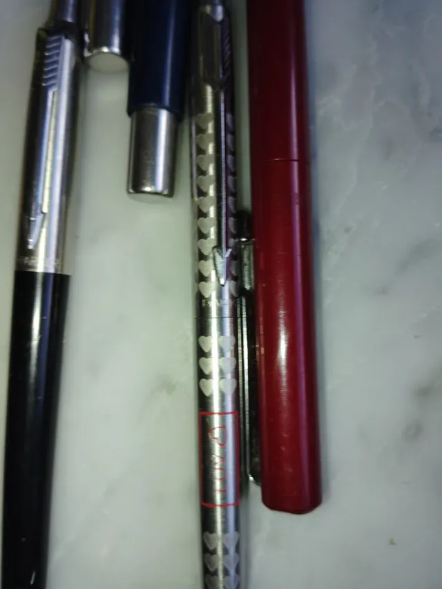 Lote Bolígrafos 5 Parker, 2 PaperMate, Anson