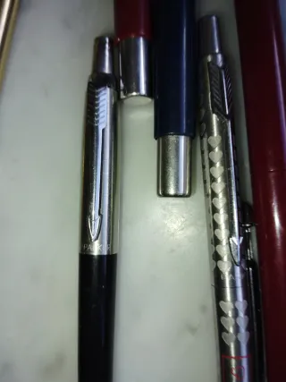 Lote 11 Bolígrafos 8 Parker, 2 PaperMate, Anson