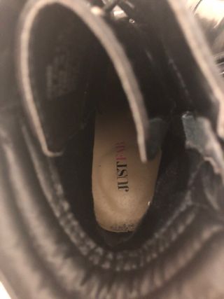 Botines negros tacón alto
