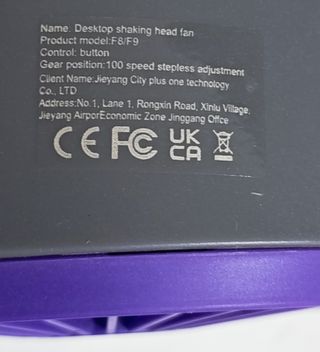 Circolatore d'aria fredda schermo digitale a Led