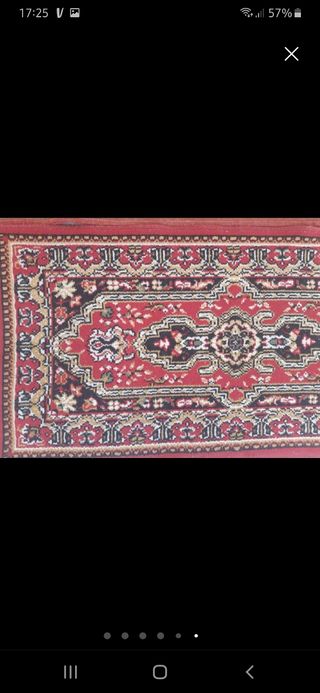 Alfombras azul y beige - 2 uds