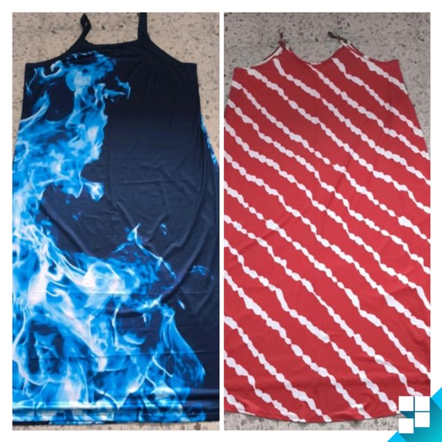 Vestidos verano 4XL mujer - 2uds