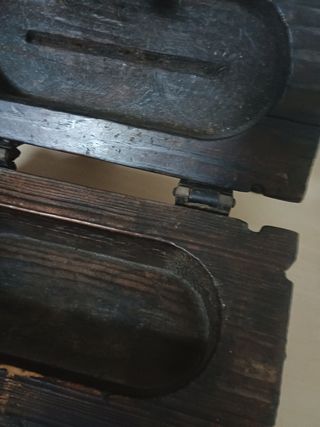 Caja baúl madera antigua
