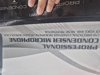 Micrófono condensador nuevo