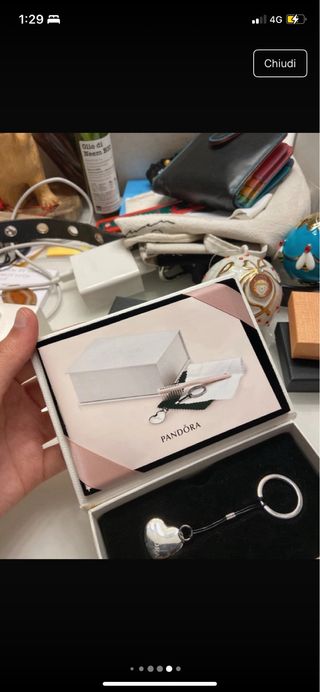 Charm Pandora + Certificato
