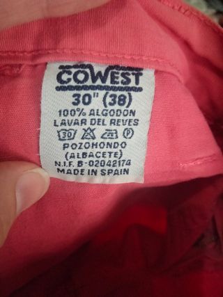 Pantalón Cargo Rosa Mujer NUEVO