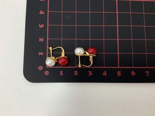 pendientes oro 18k con piedra