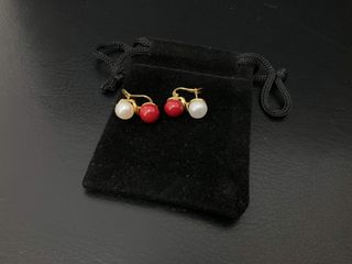 pendientes oro 18k con piedra