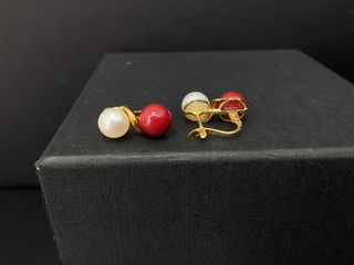 pendientes oro 18k con piedra