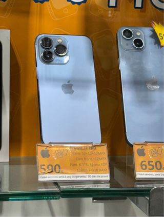 iPhone 13 Pro Azul y Gris Espacial
