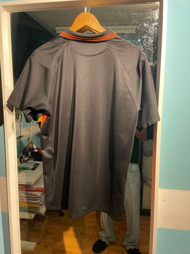 Polo Nike Holanda - Negro/Naranja