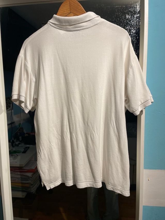 Polo Tommy Hilfiger blanco - Talla L