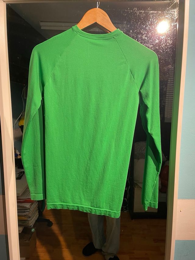 Camiseta térmica Legea verde talla S