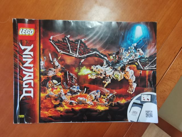 Lego 71721 Skull Sorcerer's dragon
