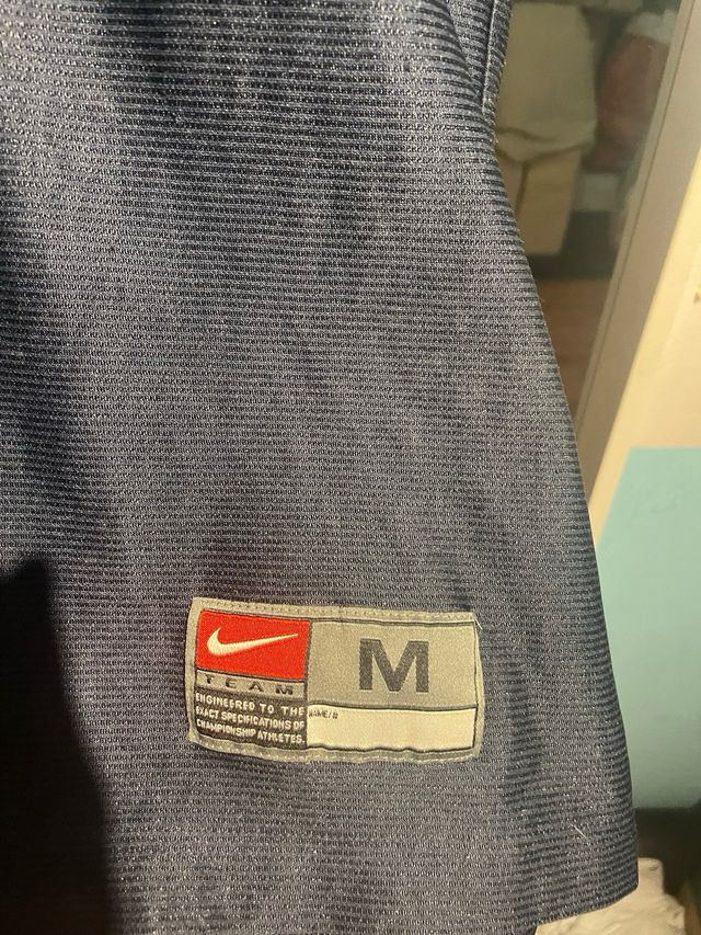 Camiseta Nike retro M azul-naranja