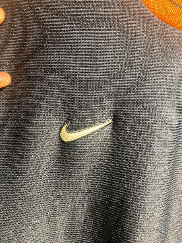 Camiseta Nike retro M azul-naranja