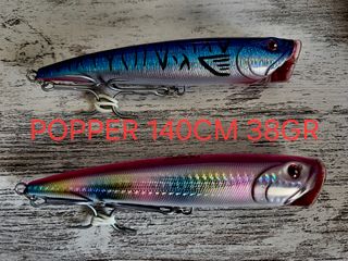 Señuelos Popper 14cm 38gr x2