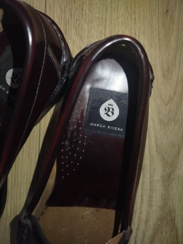 Náuticos MARGA RIVERA Piel Marrón 40