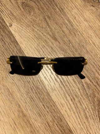 Gafas Cartier - Negras y Doradas