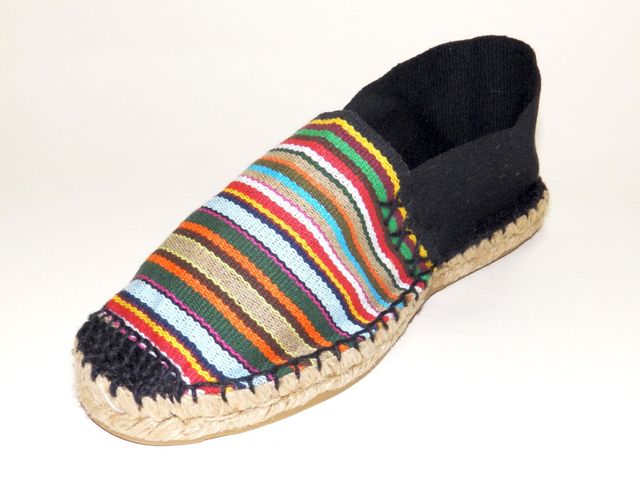 Alpargatas rayas