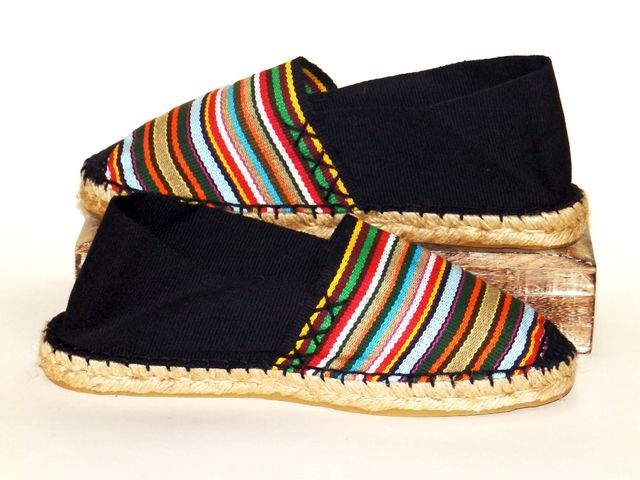 Alpargatas rayas