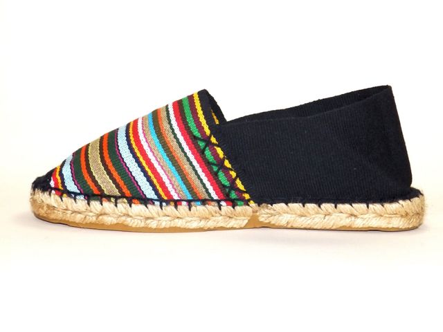 Alpargatas rayas