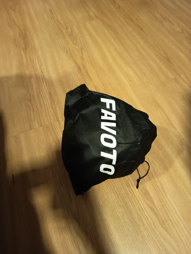 Casco bici FAVOTO negro/rojo - Talla L