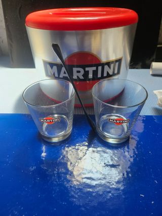 Secchiello ghiaccio Martini vintage