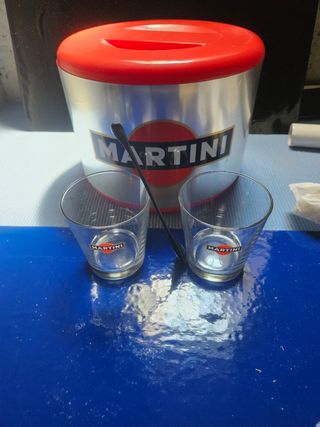 Secchiello ghiaccio Martini vintage