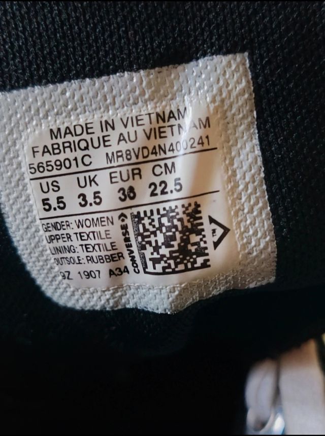 Converse Chuck Taylor Lift Alte Nere