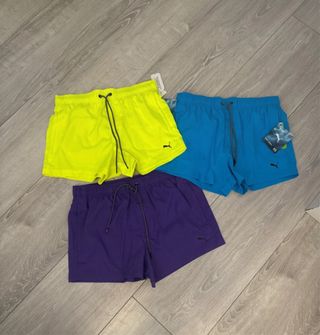 Bañadores Puma S - Amarillos y Azules