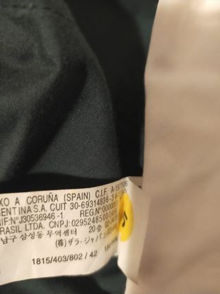 Traje gris hombre - Talla M