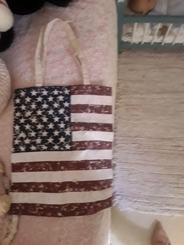 Bolso Bandera EEUU - Tela