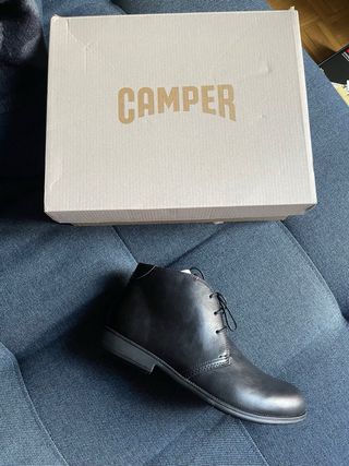 Botines Camper Mil 1913 negros Talla 42 nuevos
