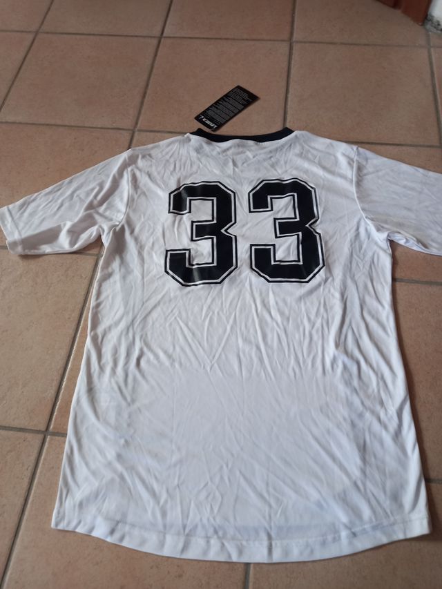Maglia calcio Legea bianca tg M.Nuova 