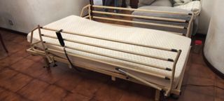Cama articulada con colchón 90x190