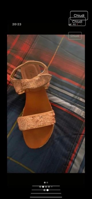 Sandali oro - Espadrillas