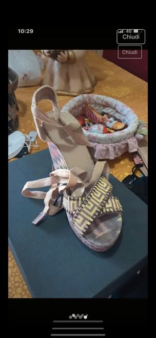 Sandali oro - Espadrillas