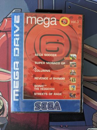 Juego SEGA Mega Drive Mega 6 en 1 : Sonic  Shinobi