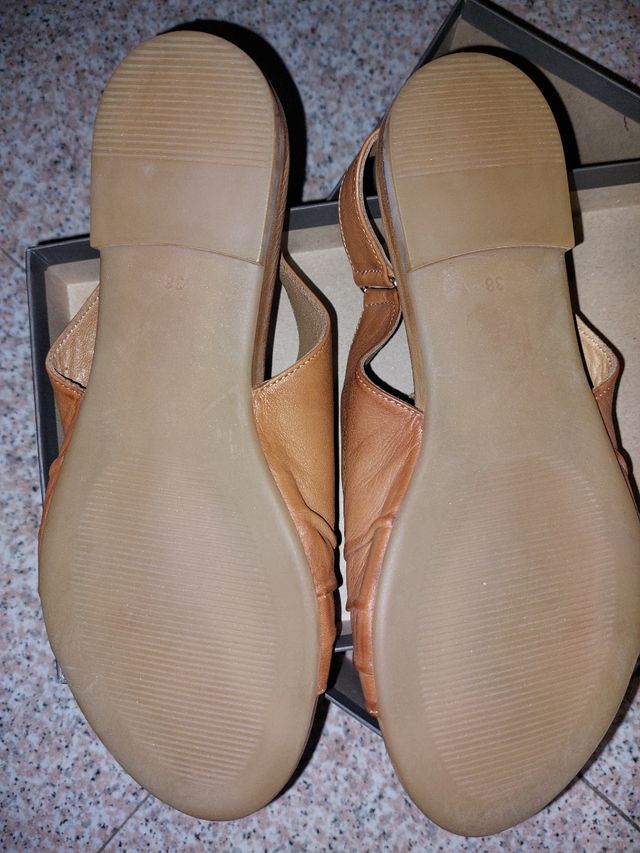 Grunland sandali donna 38 cuoio nuove