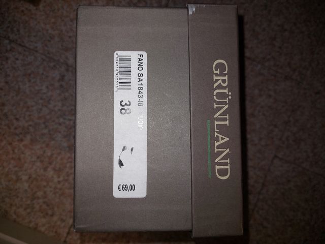 Grunland sandali donna 38 cuoio nuove