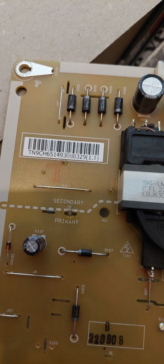 Placa de alimentación LGp55t-19u1