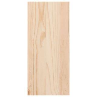 vidaXL Botellero de madera maciza de pino