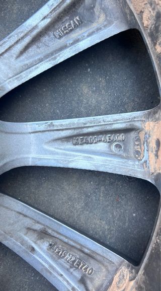 KE409-4E400 Llantas 19” Nissan - Renault