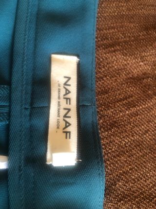 Falda pantalón Naf Naf - Verde azulado