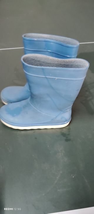 Botas agua niño/niña azul