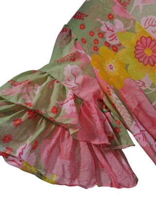 Vestito lungo floreale Tg. XXL